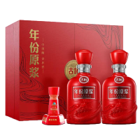古井贡年份原浆 古16礼盒 50度500ml*2瓶*1盒 新老版本年份随机