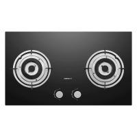 老板(Robam)[星辰系列]燃气灶家用双灶嵌入式煤气灶5.2kW可调节小尺寸灶具灶台猛火灶 20B2A天然气