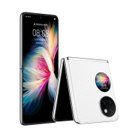 [送25W充电器]华为P50 Pocket 8GB+256GB 晶钻白 超光谱影像系统 创新双屏操作体验 P50宝盒折叠屏手机