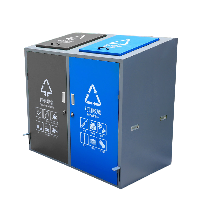 鋆珑 二分类垃圾桶 JLSFL02 个