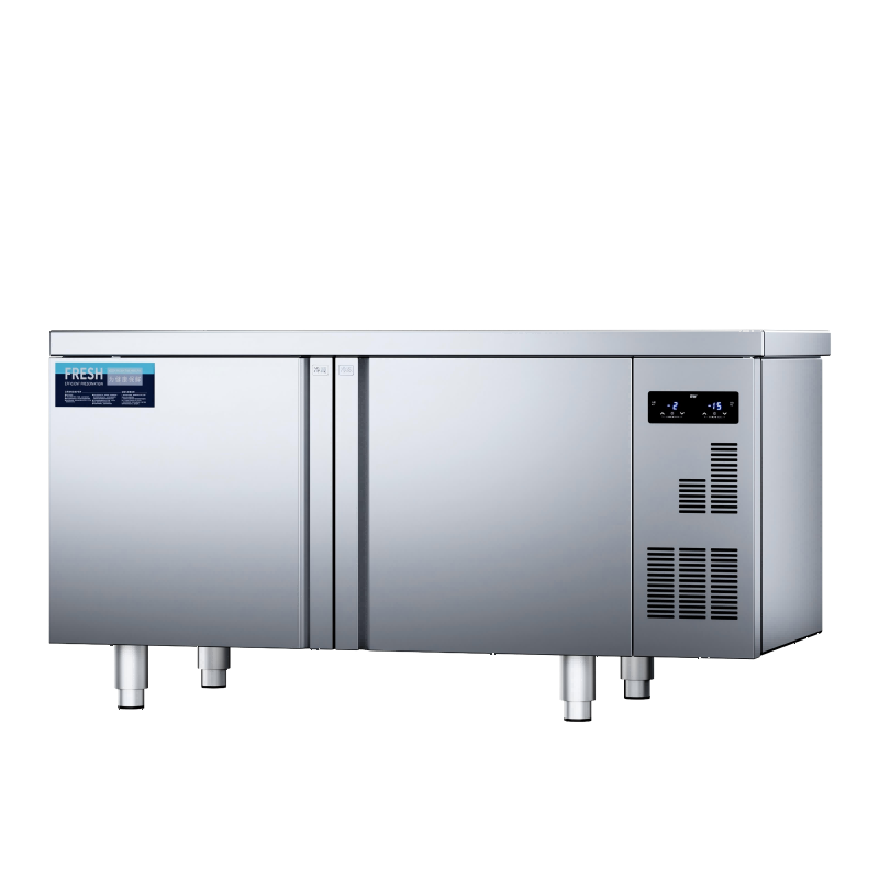 汇泉商用全冷冻保鲜操作台HWUF15-GD 390升大容量节能高效设计