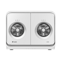 统帅(Leader)海尔出品 懒人内衣裤洗衣机 2KG洗烘一体 双筒小型迷你 XQGL20-ZHBD671WU1