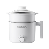 康佳电煮锅1.5L不易粘锅三挡可调简约系KDZG-WHG451