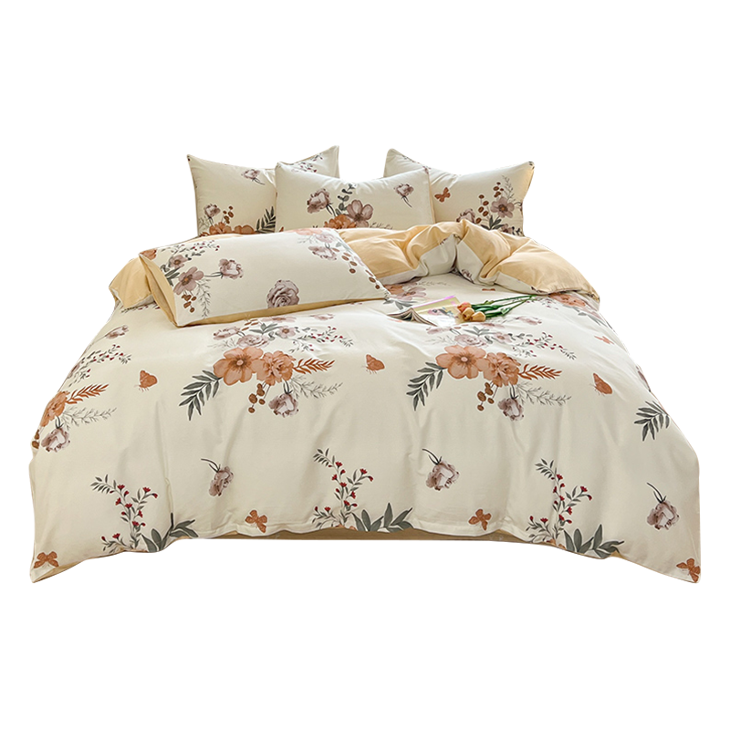 弗切尔珀榕 纯棉清新印花四件套