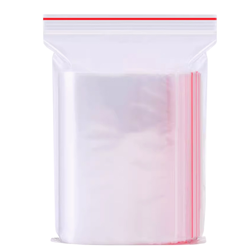 炯毅 食品自封袋透明手机口罩样品密封袋包装封口袋塑封袋 自封袋中厚 5号 100个/包