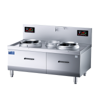 汇泉商用大功率双炒单温电磁灶 HCXCL-1800-GD 强劲火力智能控温高效节能