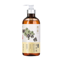 青彩山茶720ml沐浴液 弱酸性沐浴露清洁配方滋润嫩滑家庭装大容量