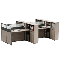 铭思达 屏风工位 3米对坐四人位 套