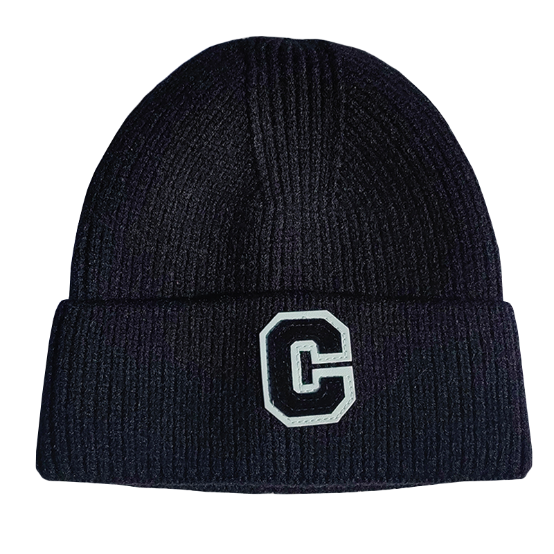 炯毅 冬季毛线帽加绒保暖棉帽户外骑车防寒防风帽针织冷帽 帽子 羊绒 均码 个