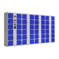 智能储物柜 1800*3400*460mm 个(48门)