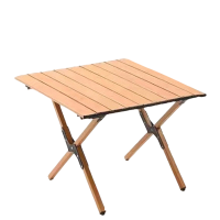 铁迅户外便携折叠露营蛋卷桌X81 张