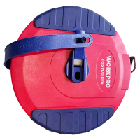 万克宝 双色盒式纤维皮尺 50M 个