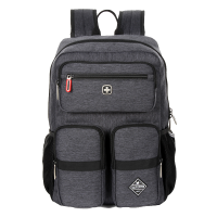 SUISSEWIN男士双肩包商务休闲耐磨防水大容量多功能商务出行包SN9767