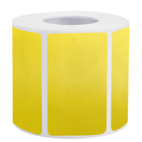 中电鼎润 ZDPT5020 50mm*20mm 标签标贴 1.00/卷 (计价单位:卷) 黄色