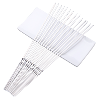 烧烤签子不锈钢羊肉串烤肉铁钎子食品级户外露营野餐烤串扁签工具