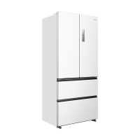 美的(Midea)家用电冰箱 520升多门双变频一级能效净味抗菌干湿分储冰箱BCD-520WUFPZM(E)海贝白