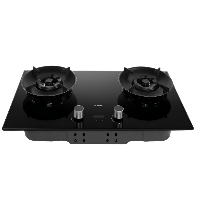 老板(Robam)E2P燃气灶联动定时灶家用厨房炉具配件灶台灶具 4.8kW 68%热效率56BA-E2P 液化气