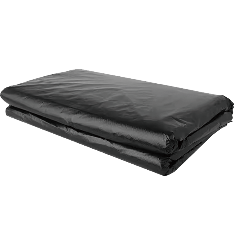 老房太太 垃圾袋 塑料袋 100*120cm 黑色 平口 特厚 50个 L79/捆