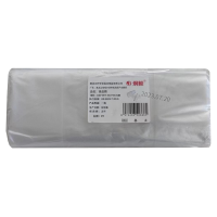 炯毅 一次性透明塑料袋批发商用大小号背心食品外卖打包方便袋子手提袋 食品袋 3.2丝100个 26cm*43cm/捆