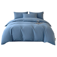 弗切尔珀榕 纯棉纯色致简磨毛四件套