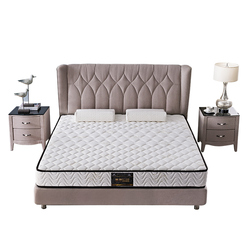 慕思椰棕弹簧床垫 进口天然椰棕榈精钢护脊弹簧家用硬垫双人大床垫子椰棕垫 MCW1-014A