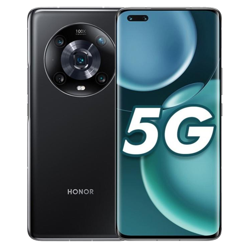 [二手95新]荣耀Magic4 Pro 亮黑 12G+256G全网通安卓手机6.81英寸曲屏骁龙8Gen1备用5G手机