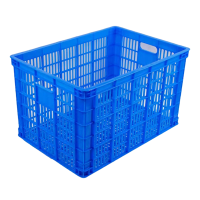 晨以橙 塑料框周转筐 多色可选外径680*480*400 个