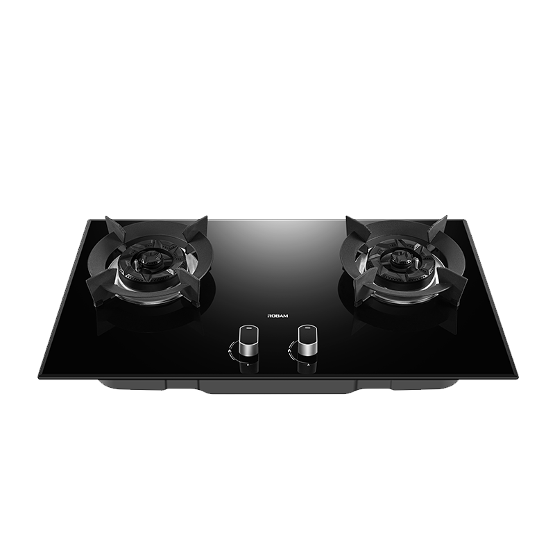 老板(ROBAM) 燃气灶5.2kW煤气灶 老板燃气灶 单灶具双眼灶 燃气灶嵌入式 天然气灶57B0X(57B2D同款)