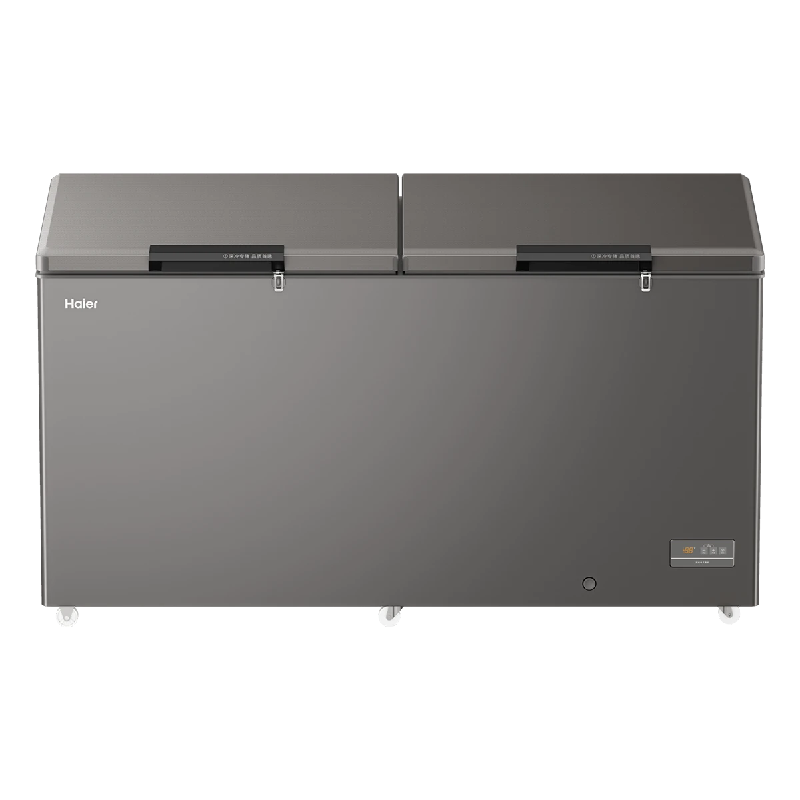 海尔(Haier)604升冰柜零下-40度超低温冰柜商用大容量冰柜海鲜速冻柜冷冻柜家用大容量冰柜一级能效减霜80%