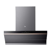 美的(Midea)油烟机[高温蒸汽洗]AK9Pro升级顶侧一体跨界双腔烟灶联动30m³大吸力变频巡航超薄近吸抽油烟机