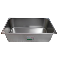 炯毅 不锈钢方盆餐盆商用份数盆1/1分餐盆打菜盆 份数盆304 530*330*150mm 个