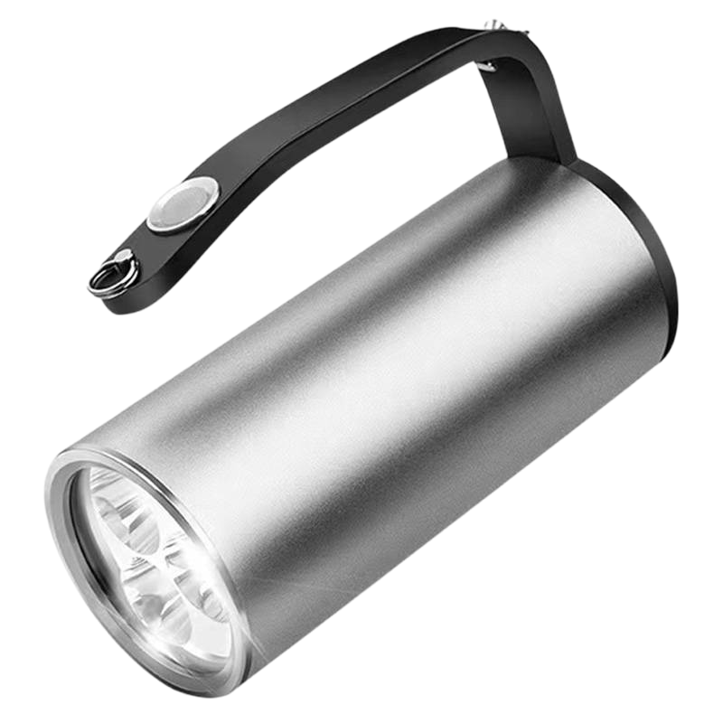 迪利登 手提探照灯 防水强光手电筒 RJW7101