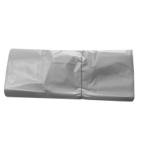 炯毅 一次性透明塑料袋批发商用大小号背心食品外卖打包方便袋子手提袋 食品袋 3.2丝*100个 27cm*47cm/捆