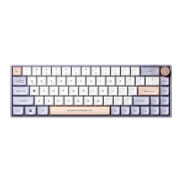 华硕a豆香氛机械键盘-鸢尾紫