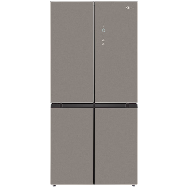 美的(Midea) MR-531WSPZE 505升 大容量十字四开门家用电冰箱 双系统 双循环风冷无霜 一级能效变频
