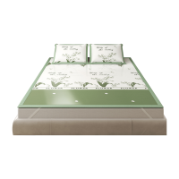 弗切尔珀榕 凉感铃兰印花凉席三件套