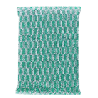 炯毅 彩条金柔百洁布清洁布 洗碗清洁海绵去油污抹布 厨房百洁布刷锅碗神器海绵吸水除污不易 金柔百洁布 小提花 个