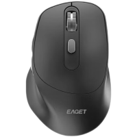 忆捷(EAGET)YS21无线蓝牙三模鼠标 商务办公经典 USB接口 即插即用 TYPE-C快速充电