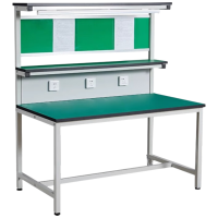 戴劲防静电工作台车间流水线检验桌手机维修工作台三层1200*600*750mm