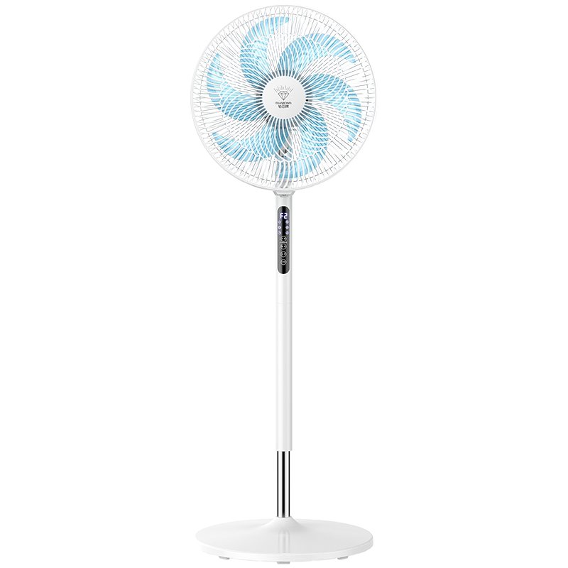 钻石牌电风扇直流变频立式遥控家用卧室办公室一级能效落地扇[语音遥控款]