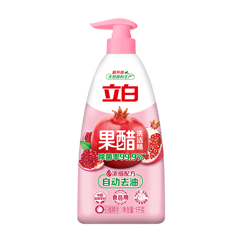 超能自天然食品用洗洁精780g