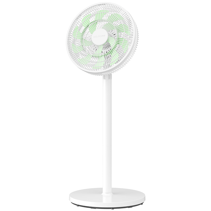 美菱电风扇家用卧室宿舍立式摇头强力大风力平面扇落地扇[遥控款]