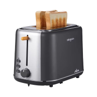 小熊(Bear)R07V6 三明治机早餐机 面包机电饼铛 加厚封边五档厚度可调多功能热压双盘可拆