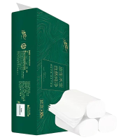 清风 纯净系列4层10卷*80g无芯卷纸