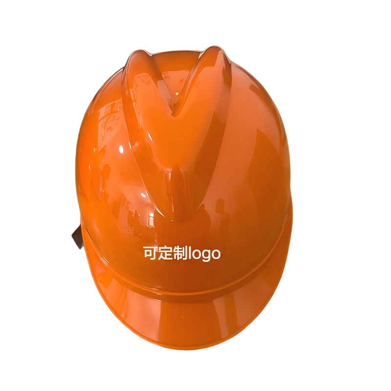 冀电中康 安全帽 ABS V型 橙色 顶