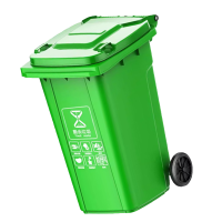 豫芙莱挂车垃圾桶120L个