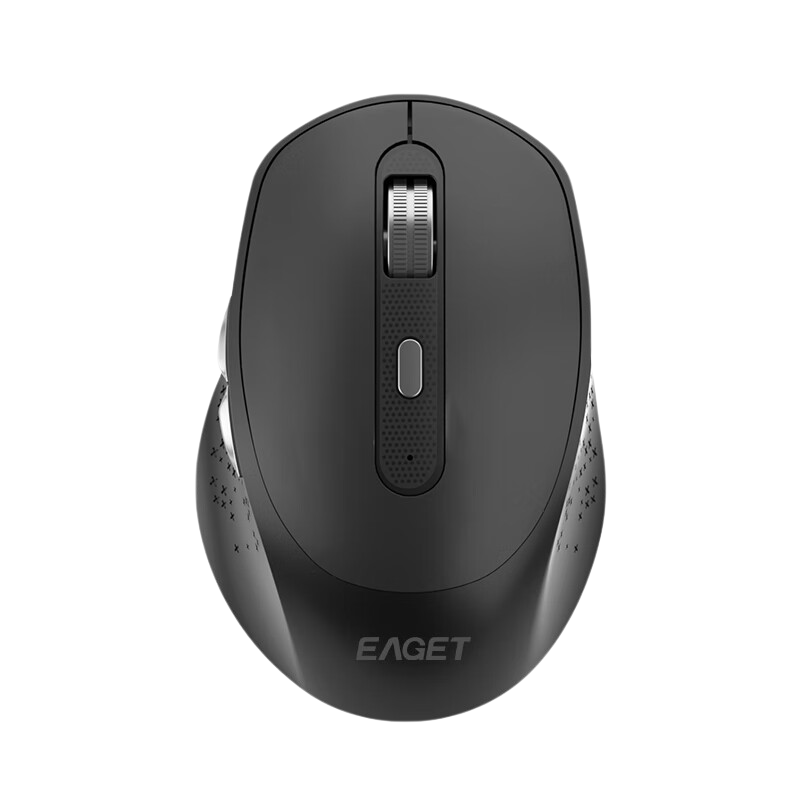 忆捷(EAGET)无线蓝牙鼠标YS20 商务办公经典USB 接口即插即用 TYPE-C快速充电