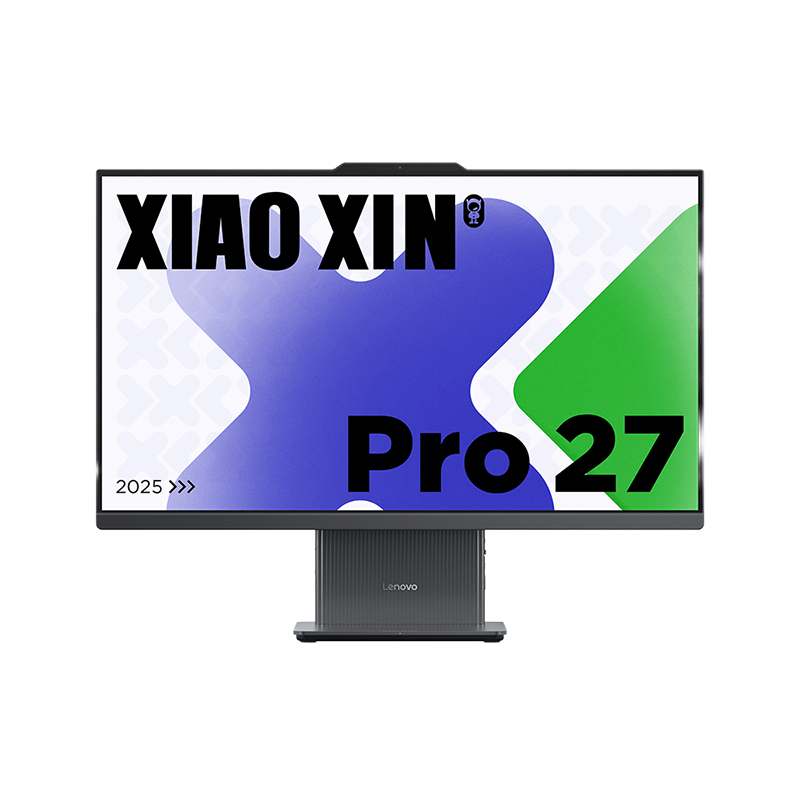 联想小新Pro 27 酷睿C7 27英寸臻彩高分一体电脑(英特尔Core 9 270H 32G 1T SSD 集显 w11)深空色 官方标配