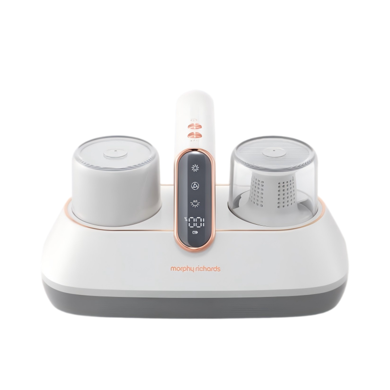 摩飞电器 除螨仪手持无线 家用床上拍打 除螨虫仪 紫外线杀菌小型吸尘除螨机器 MR3100