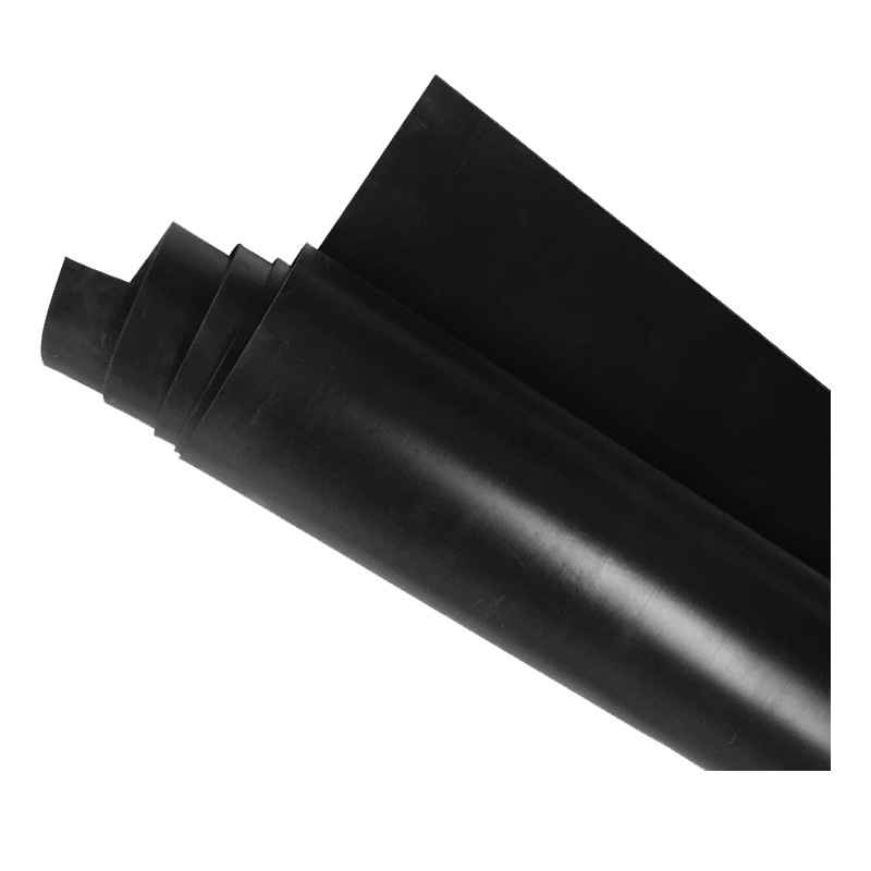 闪达鑫 厚度5mm黑色普通橡胶板 50KG /捆